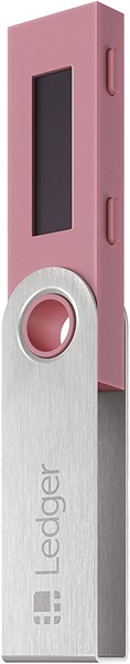 •	Ledger Nano S - V1.4 - Portafoglio Hardware per Criptovaluta - Flamingo Pink