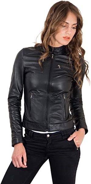 D'Arienzo, giacca in pelle donna