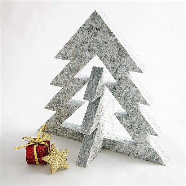 Albero natalizio decorativo componibile in Pietra naturale di Luserna Handmade