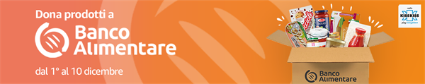 Amazon.it aderisce alla 24ma Colletta Alimentare di Banco Alimentare