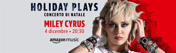Banner concerto di Miley Cyrus