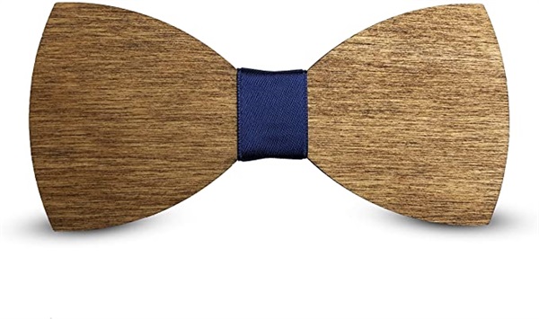 Papillon in legno per uomo regolabile Made in Italy di Laserò