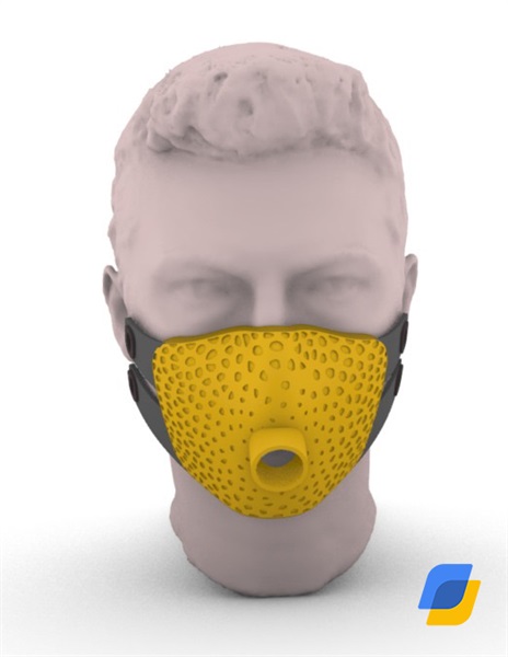 Mascherina stampata in TPU - Elmec 3D