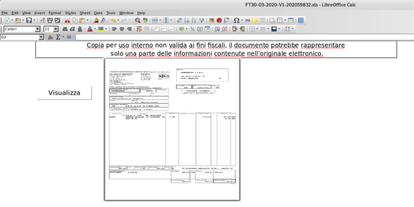 Esempio 3 Ursnif_allegato excel