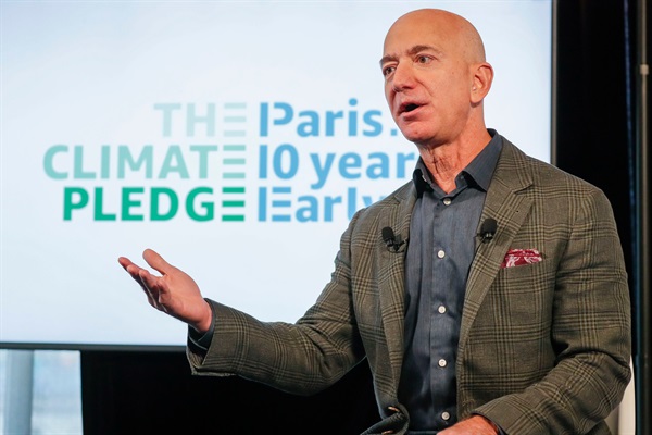 Jeff Bezos at Climate Pledge