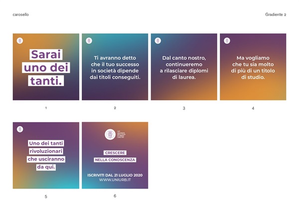 Uniurb2020-presentazione campagna