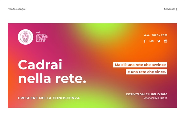 Uniurb2020-presentazione campagna