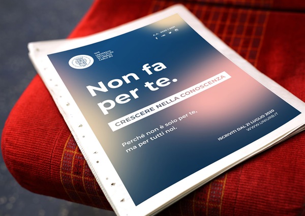 Uniurb2020-presentazione campagna