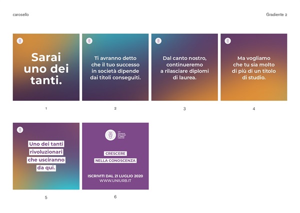 Uniurb2020-presentazione campagna