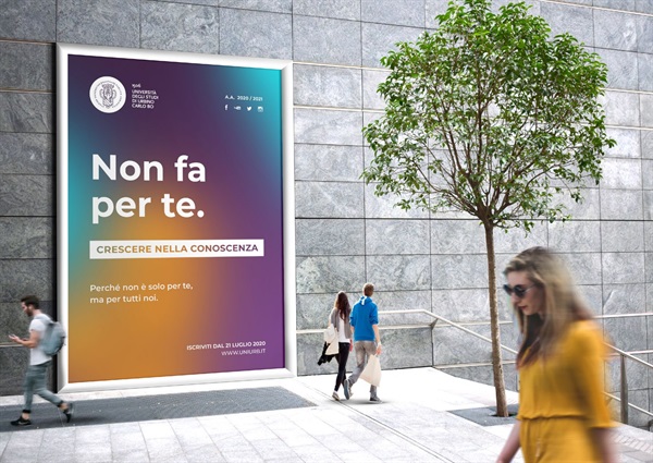 Uniurb2020-presentazione campagna