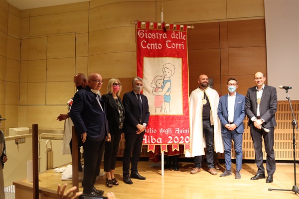 Presentazione Folclore e Drappo del Palio 2020 Ceretto Allena Bo Berruti Bolla Sensibile