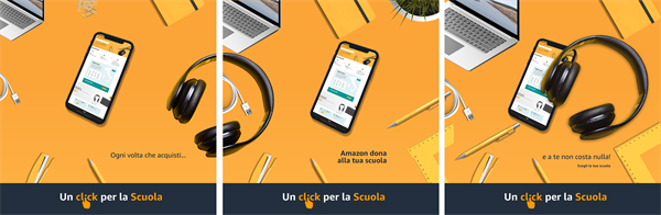 Ogni volta che acquisti Amazon dona alla tua scuola e a te non costa nulla!