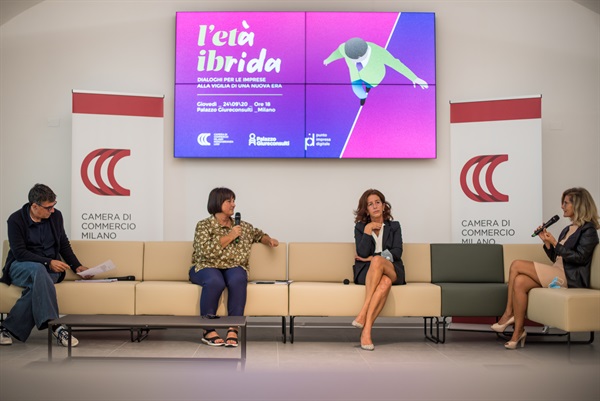#EtàIbrida 24 settembre 2020 Camera di Commercio di Milano Monza Brianza Lodi a cura di Iabicus | Paolo Iabichino, Marisandra Lizzi, Elena Vasco, Roberta Cocco |Credits: Fabiola Catalano