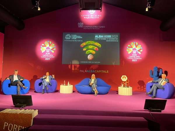Presentation of the Alba White Truffle Fair 2021 - Talk Fiori Cirio Allena Bo