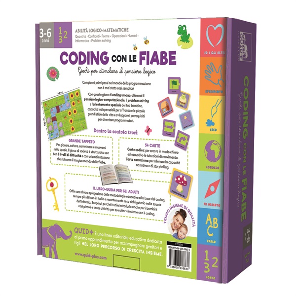 Coding con le Fiabe scatola retro