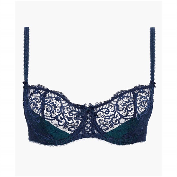 5. Reggiseno in pizzo blu di Aubade 
