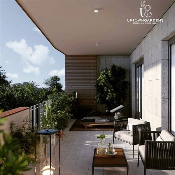 Terrazza appartamento Uptown Gardens