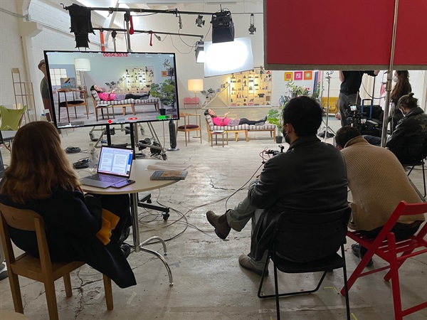 Chiara Gamberale, backstage  Lezioni d'Autore Feltrinelli Education, 2021