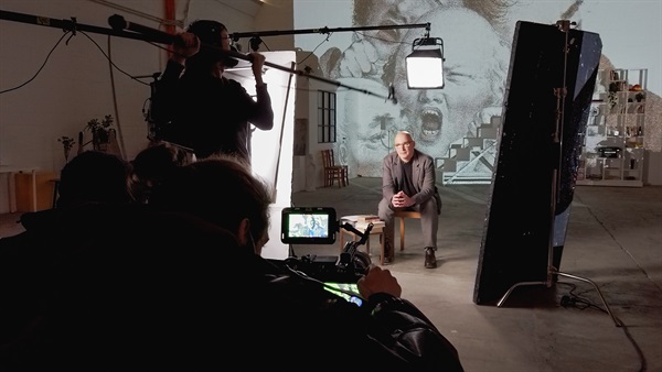 Giacomo Papi, backstage Lezioni d'Autore Feltrinelli Education, 2021