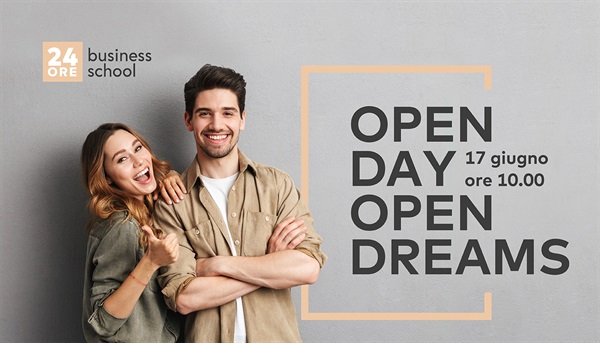 Locandina Open Day 24ORE Business School