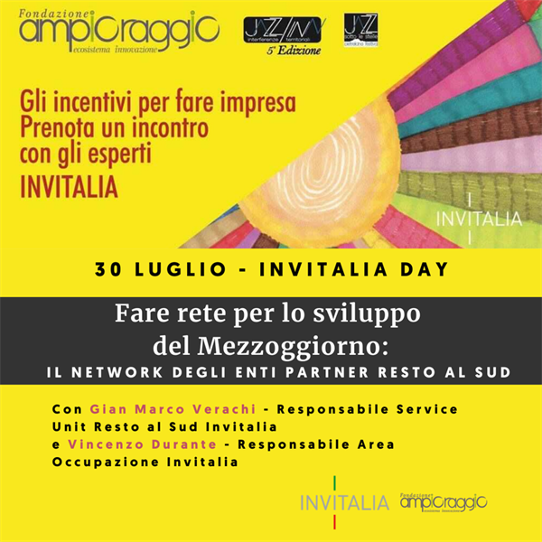 Invitalia a Jazz'Inn 