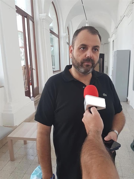 il sindaco di Troia Leonardo Cavalieri