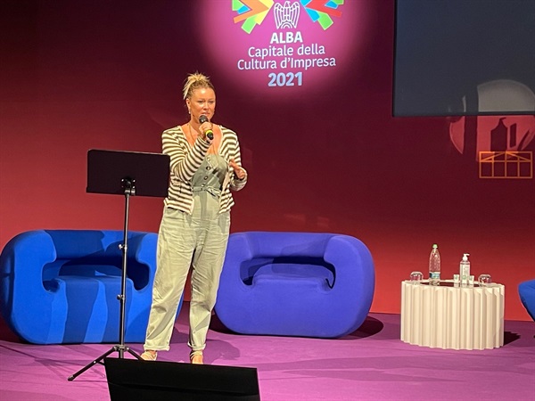 Presentazione Fiera Tartufo Bianco Alba 2021 - Assessore Città di Asti Loretta Bologna