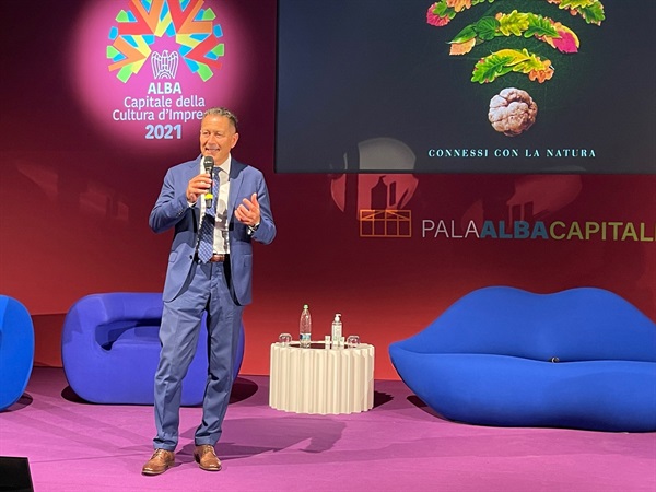 Presentazione Fiera Tartufo Bianco Alba 2021 - Presidente Confindustria Cuneo Mauro Gola