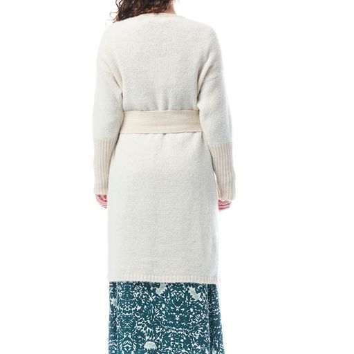 Cardigan LUNGO in alpaca superfine