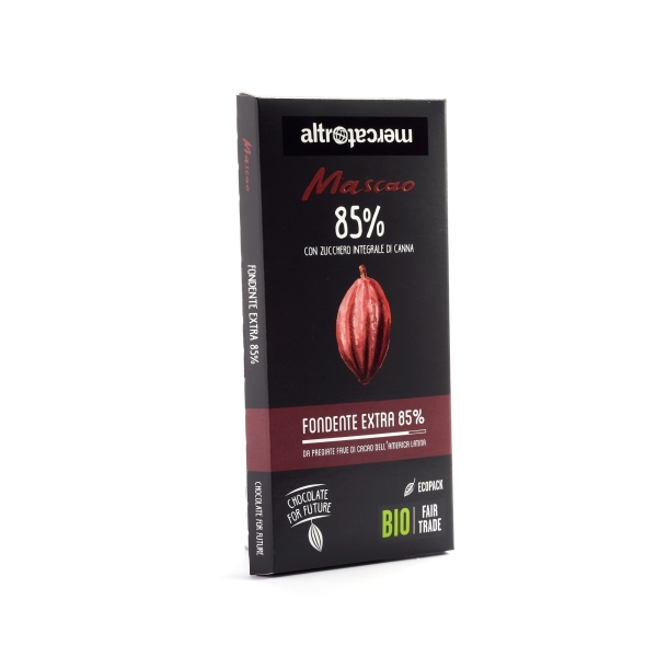 Cioccolato Mascao fondente extra 85% - bio - 100g