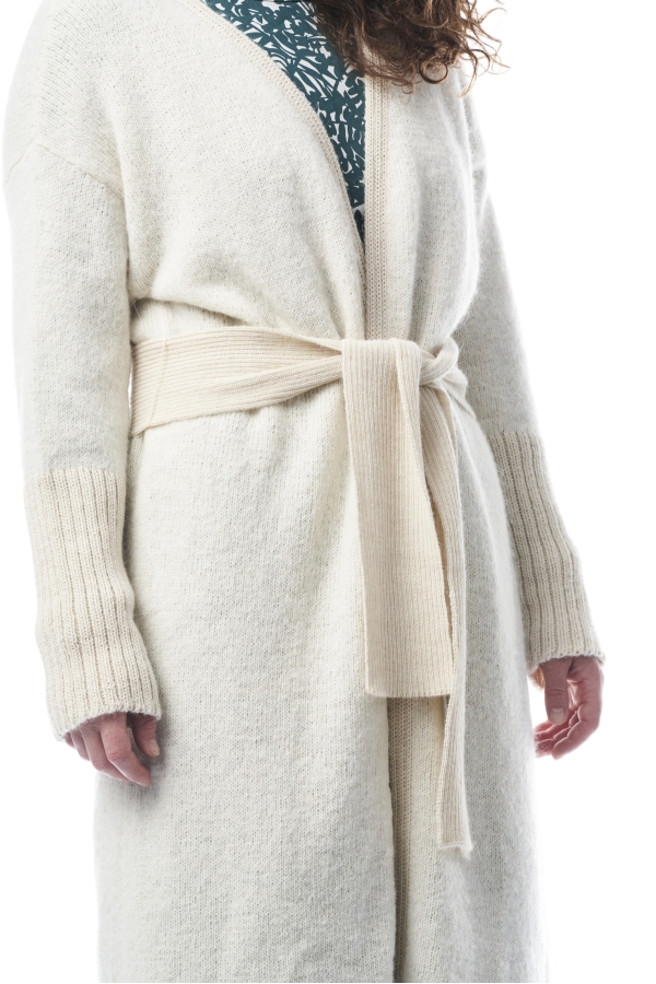 Cardigan LUNGO in alpaca superfine