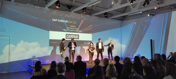 Campari si aggiudica il SAP Concur Award per il progetto più sostenibile