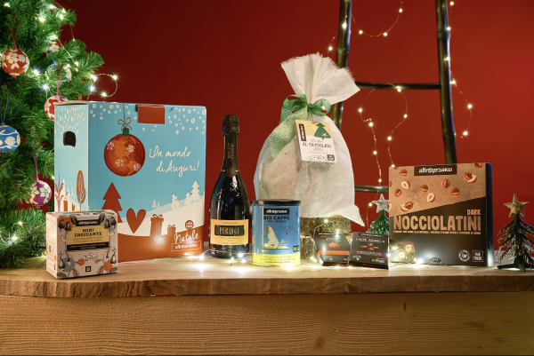 Prodotti regalistica aziendale Natale Altromercato