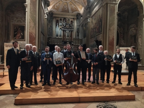 Premiazione dei vincitori del Concorso Bottesini 2022
