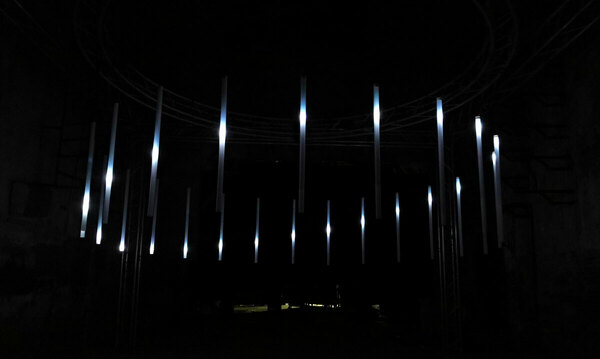 SIN-2019- precedente installazione dell'artista e ricercatore multimediale Cristian Rizzuti