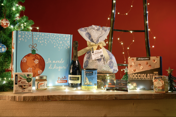 Prodotti regalistica aziendale Natale Altromercato