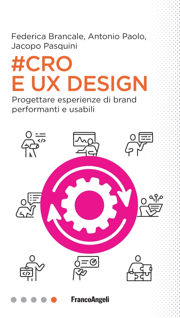 Copertina libro #CRO e UX DESIGN