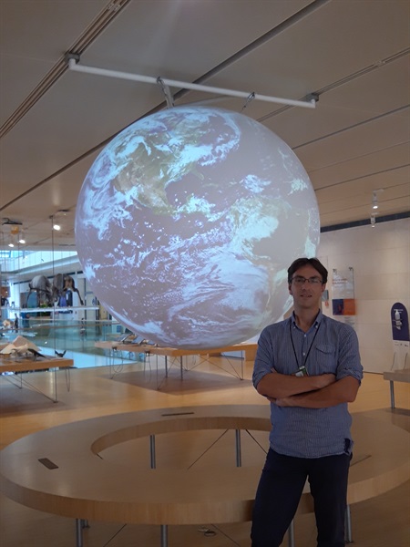 David Tombolato, curatore e comunicatore scientifico presso il MUSE di Trento