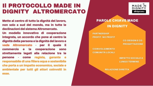 Il protocollo Made In Dignity 