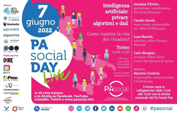 Piemonte - PA Social Day 2022