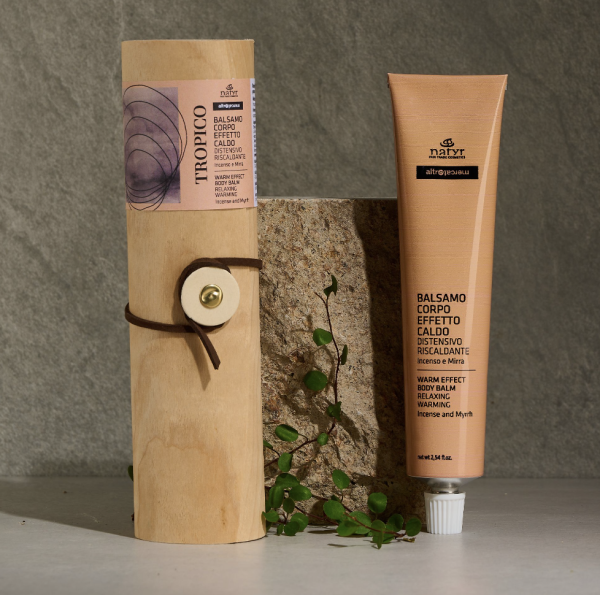 Tropico, Balsamo effetto caldo al profumo di incenso e Mirra