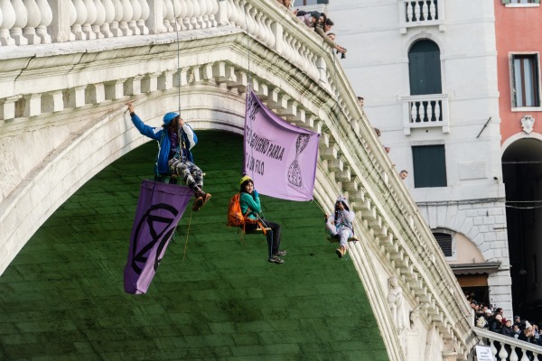 Extinction Rebellion in Venice