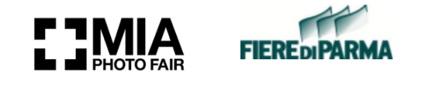 Loghi MIA Photo Fair + Fiere di Parma