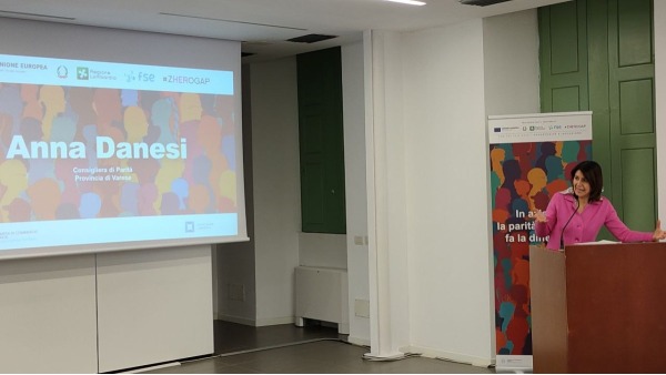 Anna Danesi - Consigliera di Parità della Provincia di Varese |Momenti dell'evento  a Varese: Verso la certificazione della parità di genere: “Governance”