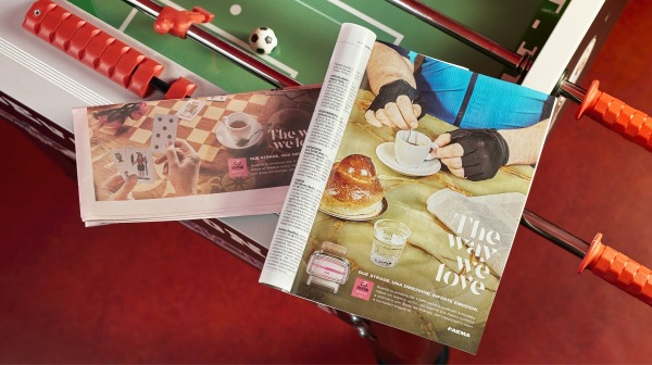 Alcuni scatti ad hoc utilizzati nella campagna di comunicazione