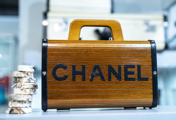 CHANEL Wooden Box Bag Collezione Spring Summer 1996