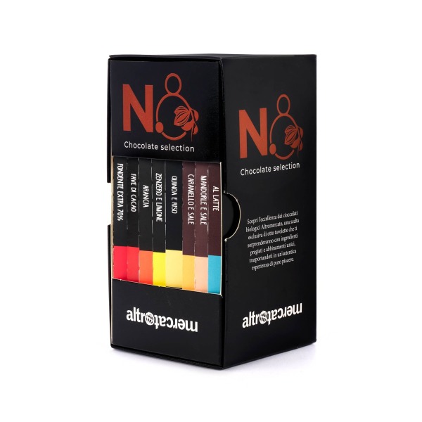 Cofanetto Mascao assortito - bio - 8 tavolette