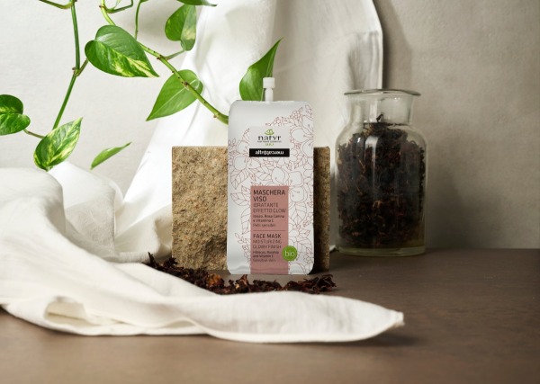 Maschera viso bio - Linea Ibisco Natyr
