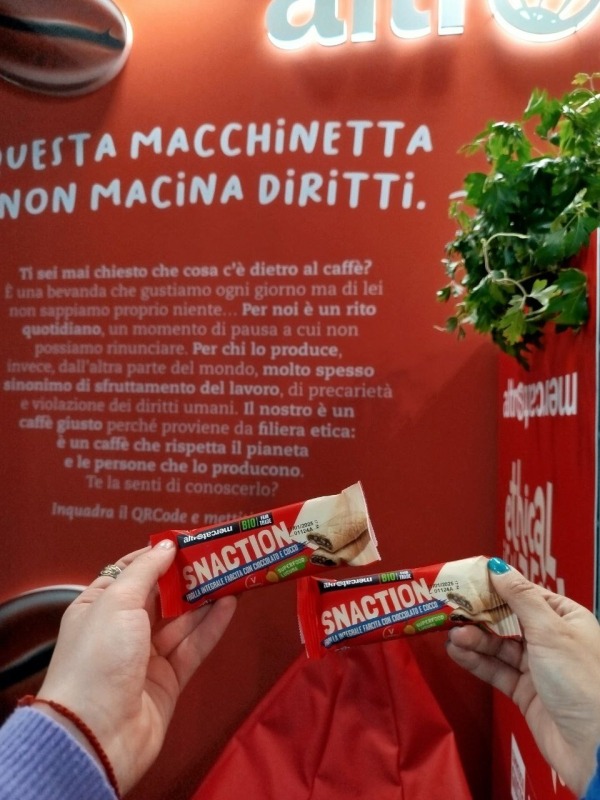 Snack Altromercato a  Venditalia