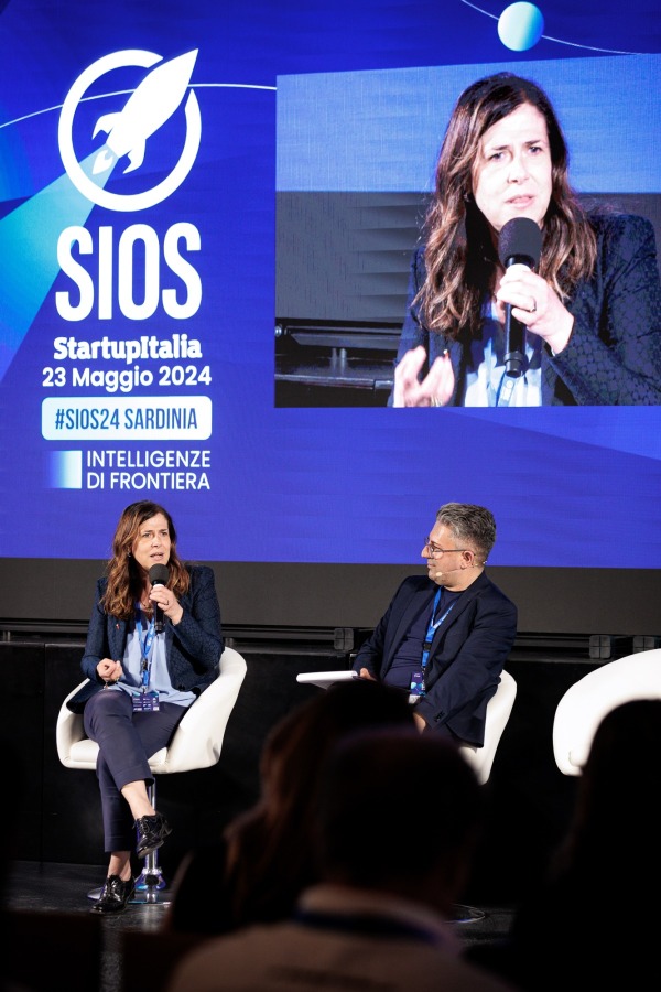 Alessandra Todde, Presidente Regione Sardegna, intervistata da Giampaolo Colletti, Direttore di StartupItalia